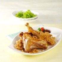 Cara membuat Ayam Goreng Kremes - Resep Masakan Rumahan