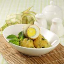 Cara membuat Telur Bumbu Ebi - Resep Masakan Rumahan