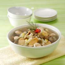 Cara membuat Clear Mushroom Soup - Resep Masakan Rumahan