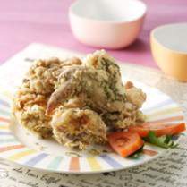 Cara membuat Mini Spinach Fried Chicken - Resep Masakan Rumahan