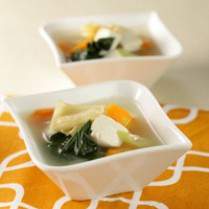Cara membuat Sayur Horenso Kembang Tahu - Resep Masakan Rumahan