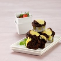 Cara membuat Muffin Cokelat Keju - Resep Masakan Rumahan