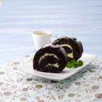 Cara membuat Choco Cheese Roll Cake - Resep Masakan Rumahan