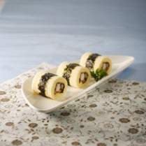Cara membuat Sushi Roll Cake - Resep Masakan Rumahan