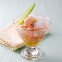 Cara membuat Es Leci Jagung Rumput Laut - Resep Masakan Rumahan