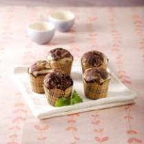 Cara membuat Muffin Tape Marmer - Resep Masakan Rumahan