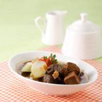 Cara membuat Lontong Semur - Resep Masakan Rumahan
