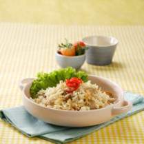 Cara membuat Nasi Gurih Ayam Jamur - Resep Masakan Rumahan
