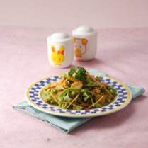 Cara membuat Mi Bayam Goreng  - Resep Masakan Rumahan