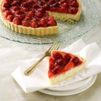 Cara membuat Strawberry Cheese Pie - Resep Masakan Rumahan