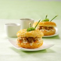 Cara membuat Roti Goreng Ayam Mayones - Resep Masakan Rumahan
