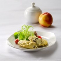 Cara membuat Omelet Kentang & Jamur - Resep Masakan Rumahan