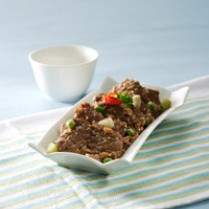 Cara membuat Daging Tumis Cabai Kering - Resep Masakan Rumahan