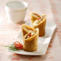 Cara membuat Cheese & Tuna Roll - Resep Masakan Rumahan