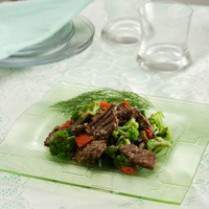 Cara membuat Sapi Brokoli Bumbu Ngohyong - Resep Masakan Rumahan