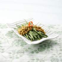 Cara membuat Baby Buncis Siram Bumbu Ebi - Resep Masakan Rumahan