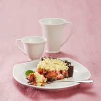 Cara membuat Chocolate Almond Pie Crumble - Resep Masakan Rumahan