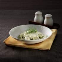 Cara membuat Spinach Gnocchi With Chesee Sauce - Resep Masakan Rumahan