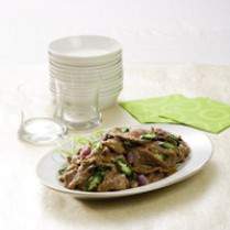 Cara membuat Daging Masak Bumbu Kacang - Resep Masakan Rumahan