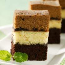 Cara membuat Cake Lapis Cokelat Kopi - Resep Masakan Rumahan