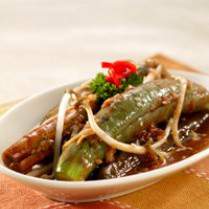 Cara membuat Terung Telunjuk Bumbu Wijen - Resep Masakan Rumahan