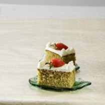 Cara membuat Green Tea Japanese Sponge Cake - Resep Masakan Rumahan