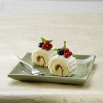 Cara membuat Honey Lemon Roll Cake - Resep Masakan Rumahan