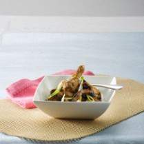 Cara membuat Ayam Goreng Jamur Mentega - Resep Masakan Rumahan