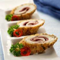 Cara membuat Rolled Chicken Crust - Resep Masakan Rumahan