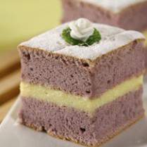 Cara membuat Cake Talas Lapis Vla - Resep Masakan Rumahan