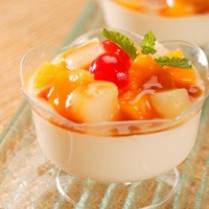 Cara membuat Puding Tahu Sutera Saus Jahe - Resep Masakan Rumahan