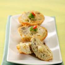Cara membuat Omelet Kentang & Jamur - Resep Masakan Rumahan