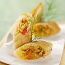 Cara membuat Lumpia Isi Misoa - Resep Masakan Rumahan