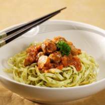 Cara membuat Mi Bola-Bola Saus Italia - Resep Masakan Rumahan
