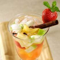 Cara membuat Koktail Buah Bersoda - Resep Masakan Rumahan