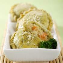 Cara membuat Pastel Bayam Seafood - Resep Masakan Rumahan