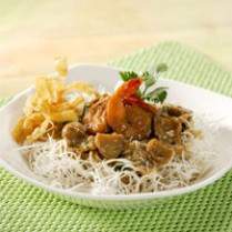 Cara membuat Bihun Kuah Jamur Merica Hitam - Resep Masakan Rumahan