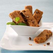 Cara membuat Peanut Batter Choco Chunk Bars - Resep Masakan Rumahan