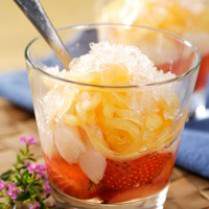 Cara membuat Es Blewah Stroberi - Resep Masakan Rumahan