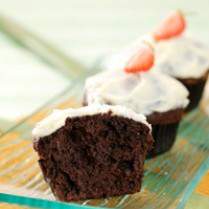Cara membuat Choco Cheese Cup Cake - Resep Masakan Rumahan