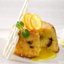 Cara membuat Orange Cake & Mango Filling - Resep Masakan Rumahan