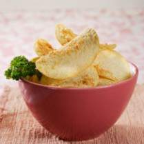 Cara membuat Garlic & Cheese Potato Chips - Resep Masakan Rumahan