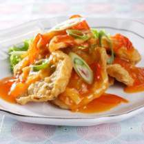 Cara membuat Kekian Udang Asam Manis - Resep Masakan Rumahan