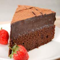 Cara membuat Choco Almond Truffle Cake - Resep Masakan Rumahan