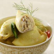 Cara membuat Cumi Isi Bumbu Lodo - Resep Masakan Rumahan