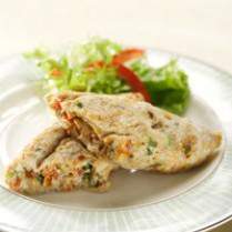 Cara membuat Omelet Telur Asin Bumbu Kari Putih - Resep Masakan Rumahan