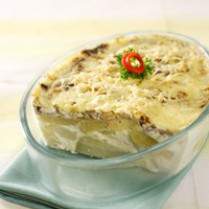 Cara membuat Kentang Panggang Jamur - Resep Masakan Rumahan