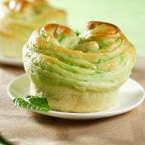 Cara membuat Marble Pandan - Resep Masakan Rumahan