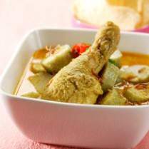 Cara membuat Lontong Kare Ayam - Resep Masakan Rumahan