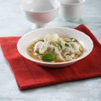 Cara membuat Sup Pangsit Aroma Kemangi - Resep Masakan Rumahan